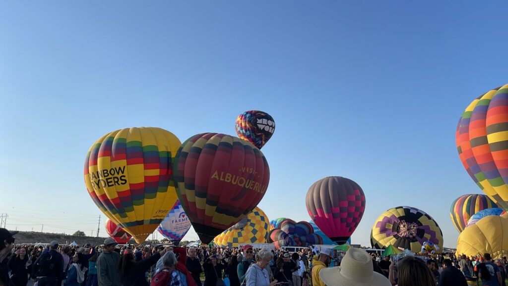 Air balloon festival in New Mexico