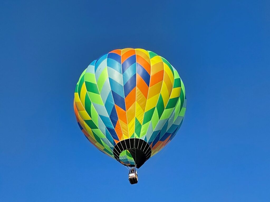 Beautiful air balloon