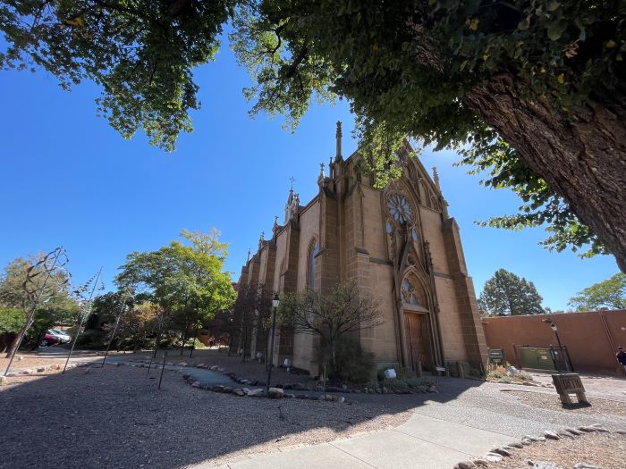 church in downtown santa fe