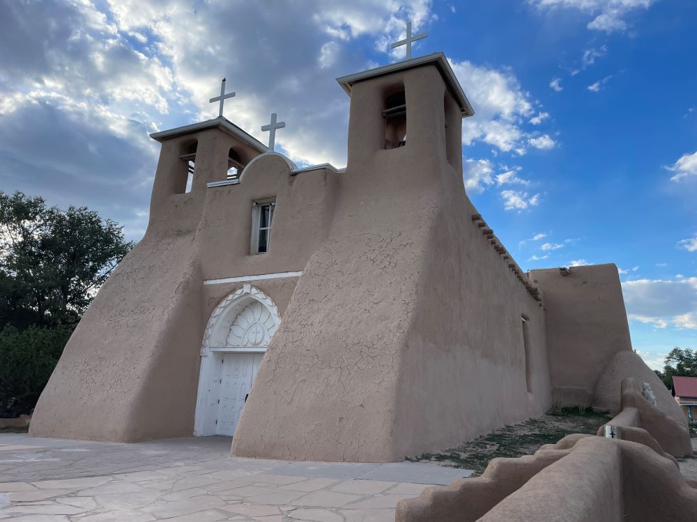 church in Taos, New Mexico
