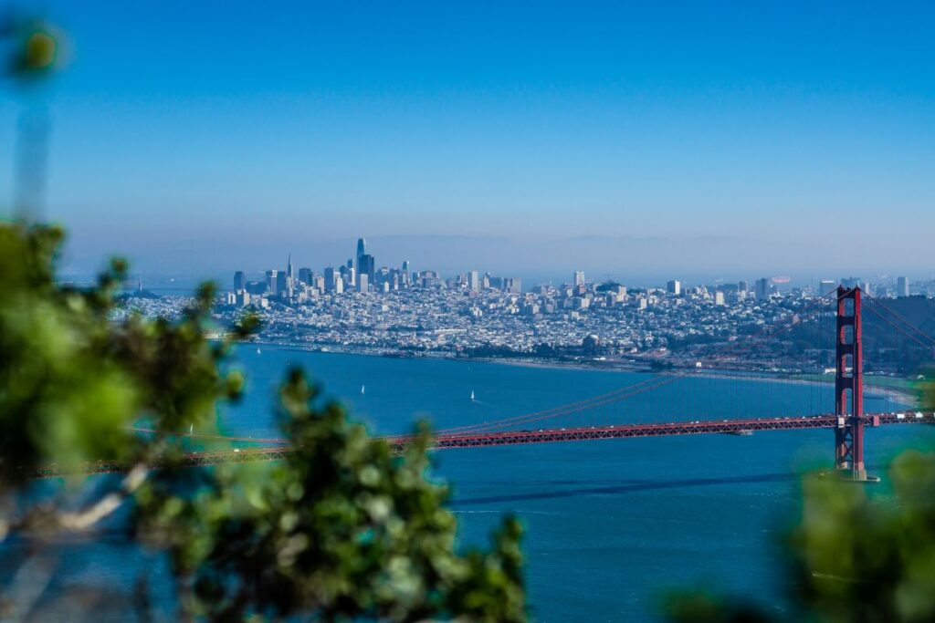 san francisco golden gate view