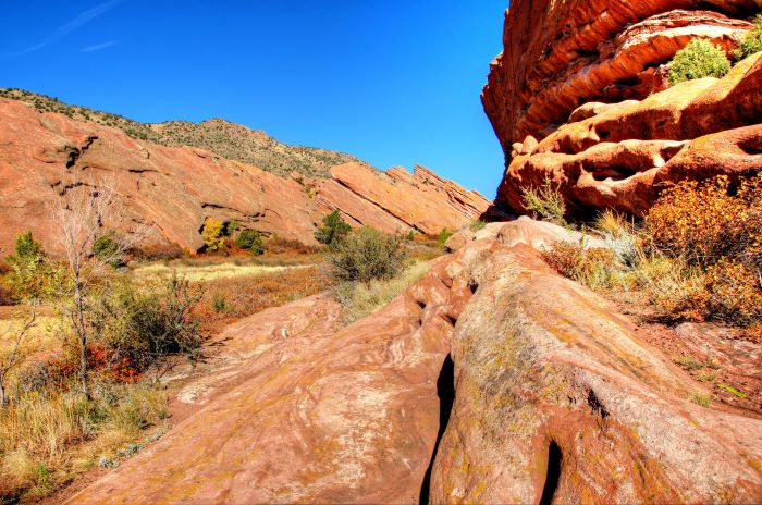 red rock in colorado