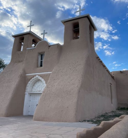 church in Taos, New Mexico