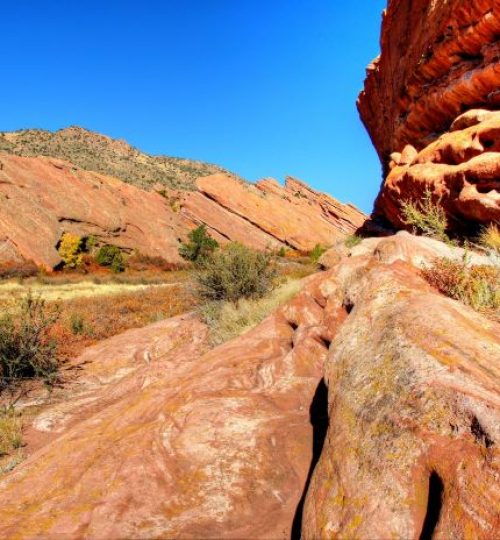 red rock in colorado